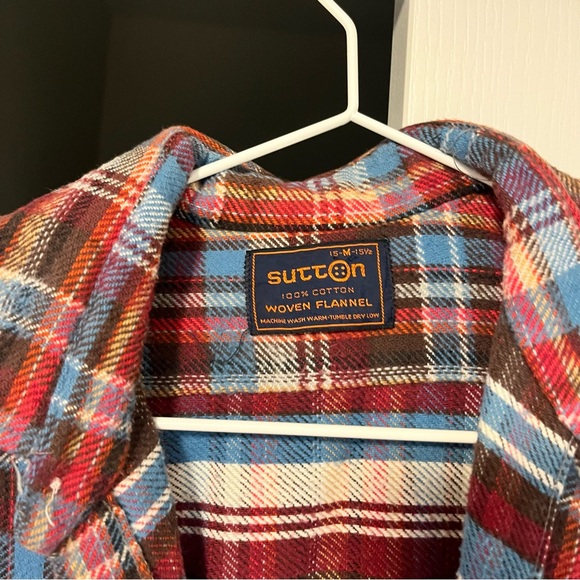 Vintage Sutton flannel - Picture 2 of 3